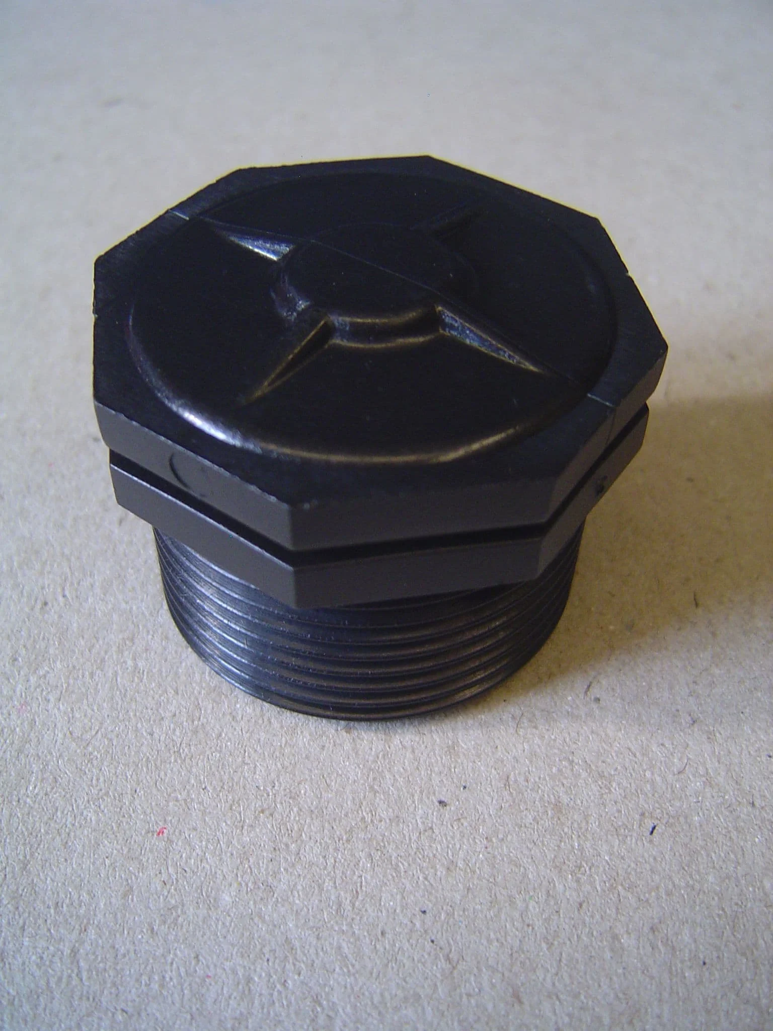 1 1/4" bsp Male blank plug