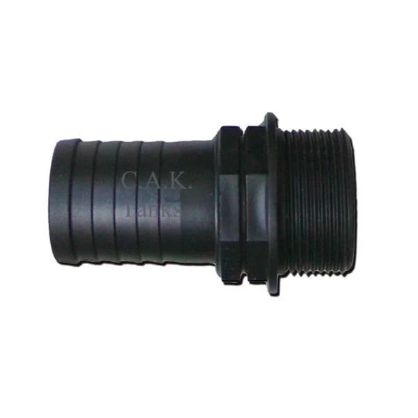 1 1/4" BSP X 40mm HOSE BARB STRAIGHT FITTING
