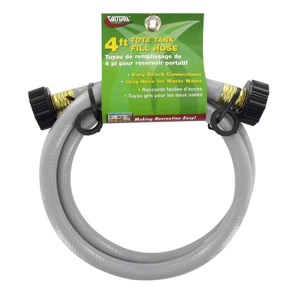 1/2 X 4' Tote Tank Fill Hose
