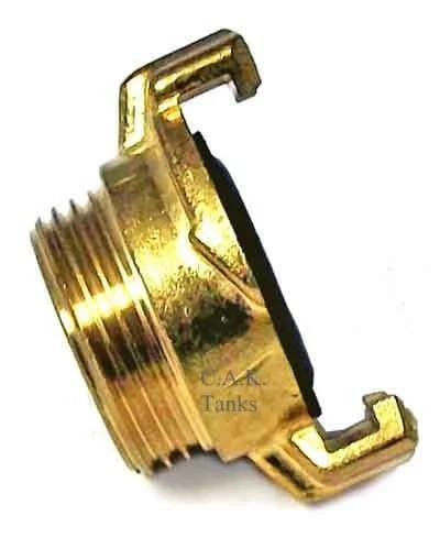 1" BSP THREAD + BAYONET QUICK CONNECTOR