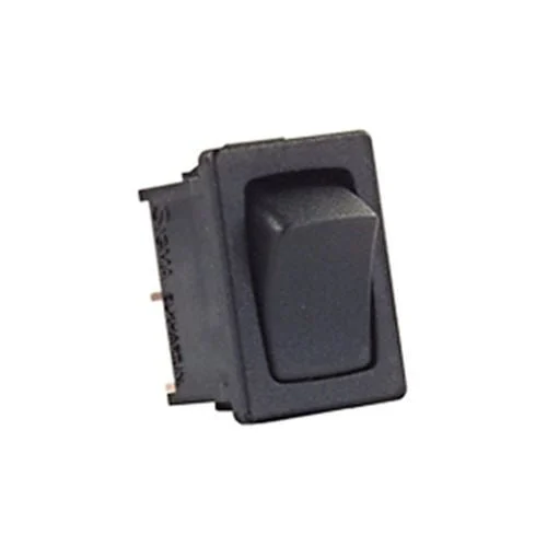 12V Black Momentary On/Off Mini 5Pk