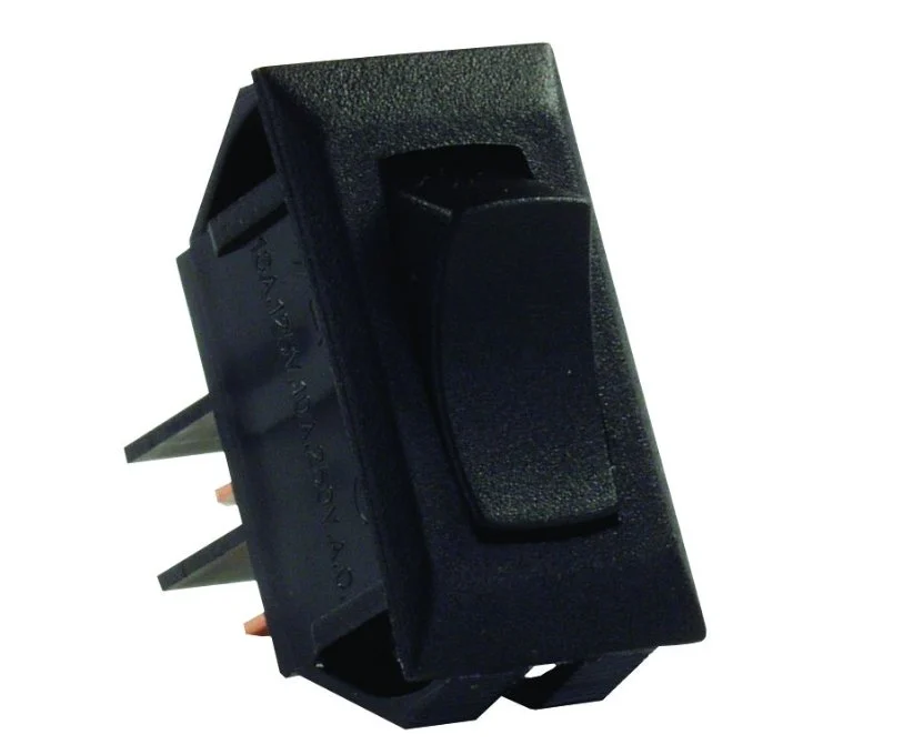 12V-Black Momentary On/Off
