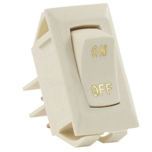 12V-Ivory w/Gold On/Off 5Pk