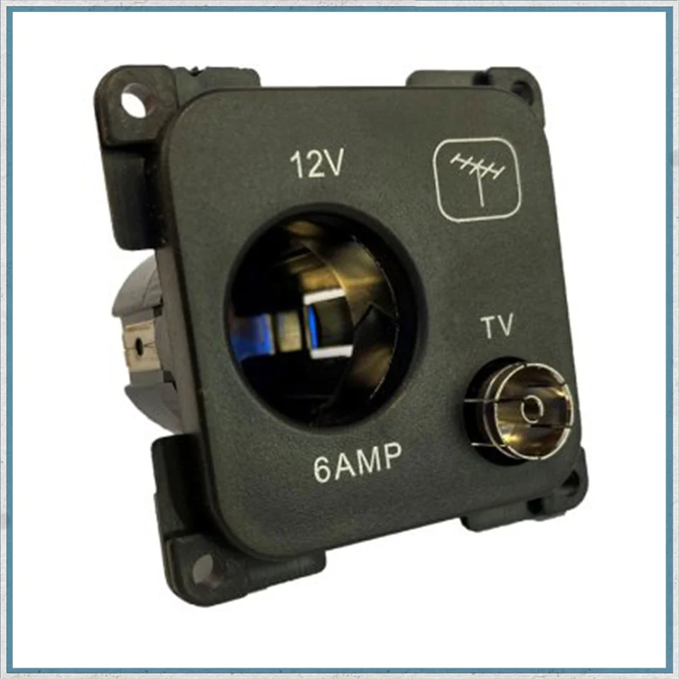 12v and TV socket