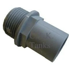 28mm GREY WASTE PUSH FIT NUT IN FITTING FEMALE REQ 1" BSP NUT