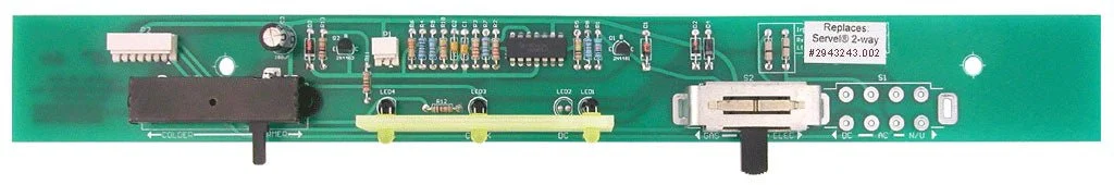 2943243.002 - Dinosaur Electronics - Replacement Eyebrow board for Servel refrigerators 2-way (long version) #2943243.002