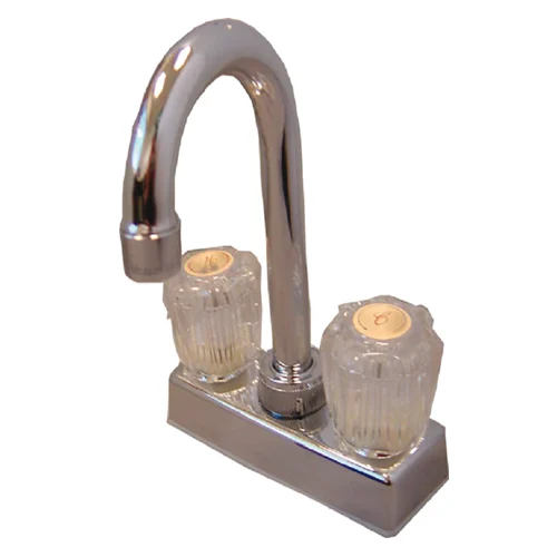 4" DECK BAR FAUCET SATIN NICKEL