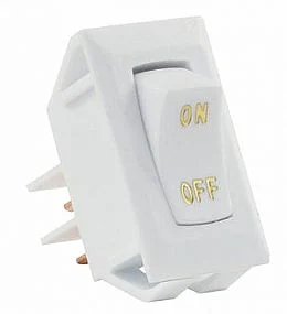 On/Off Switch – White, JR Products 12585