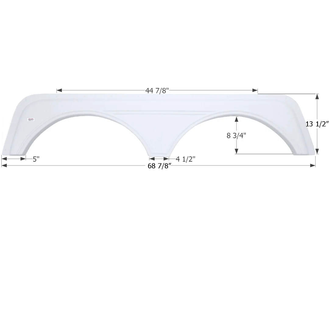 KZ 5th Wheel Travel Trailer Fender Skirt 68-7/8″, Icon FS1882