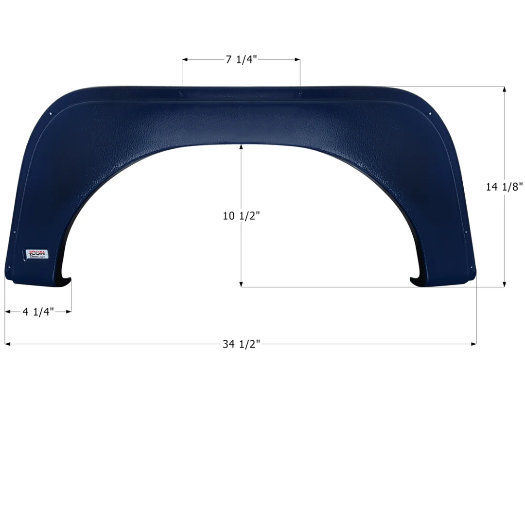 KZ Coyote Single Axle Fender Skirt 34-1/2″, Icon FS2058