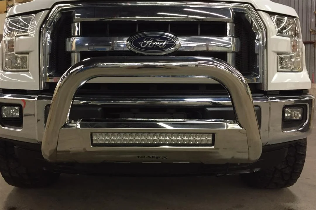 Polished Bull Bar Stainless Steel, TrailFX, B1604SKIT