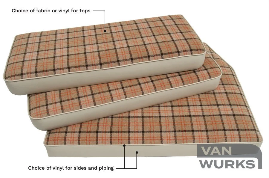 'Essentials' 3-Piece Bed Cushions Set - Range B