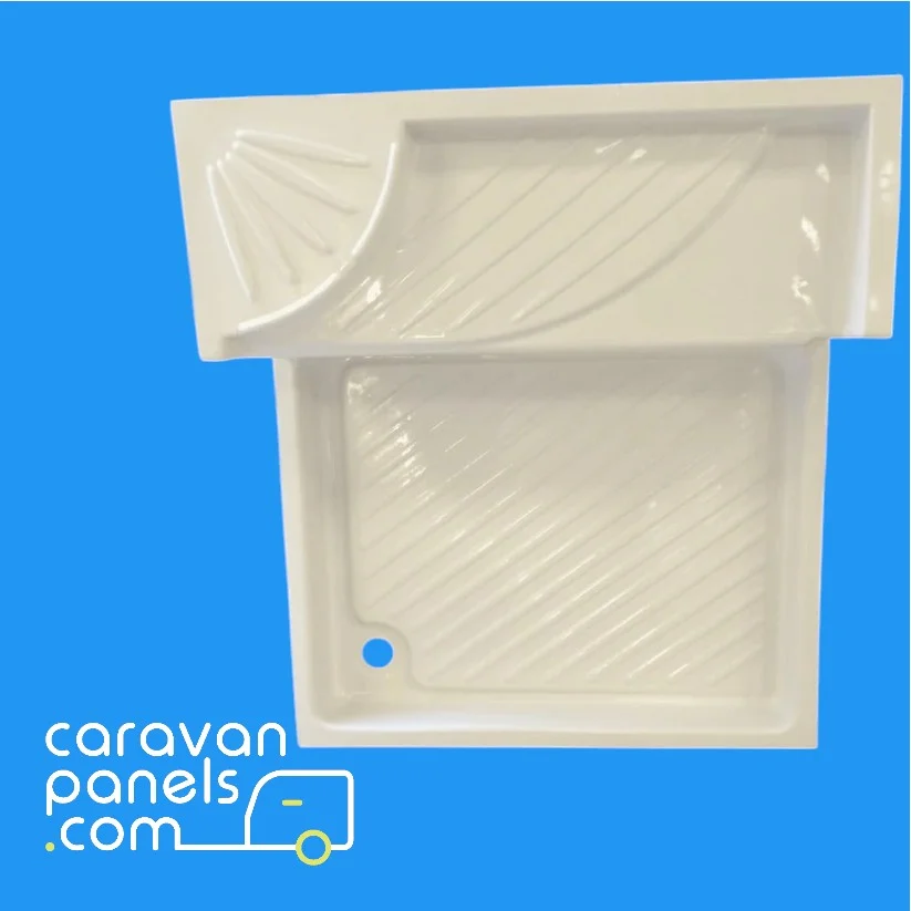 Abbey Caravan Shower Tray 005 - Fibreglass Replacement