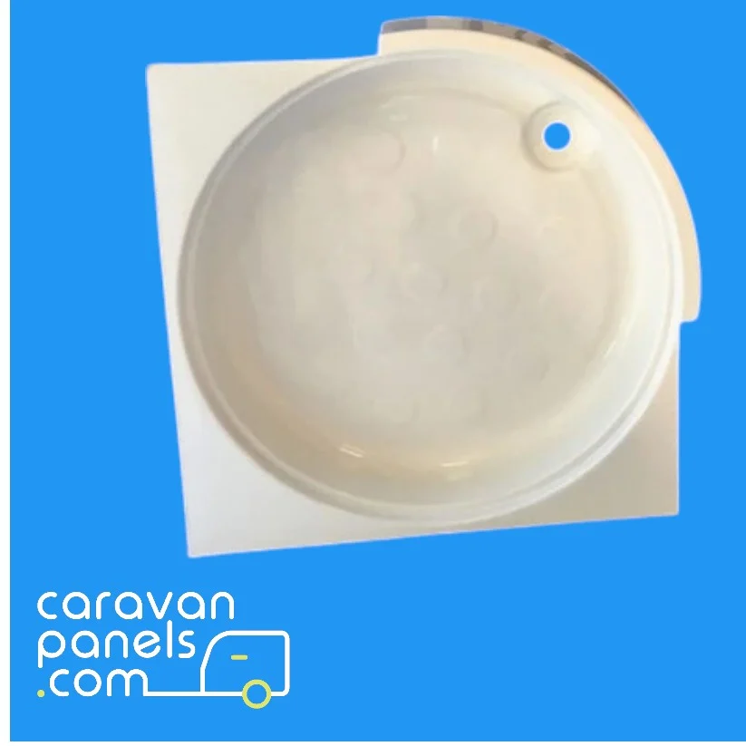Abbey Caravan Shower Tray 009 - Fibreglass Replacement