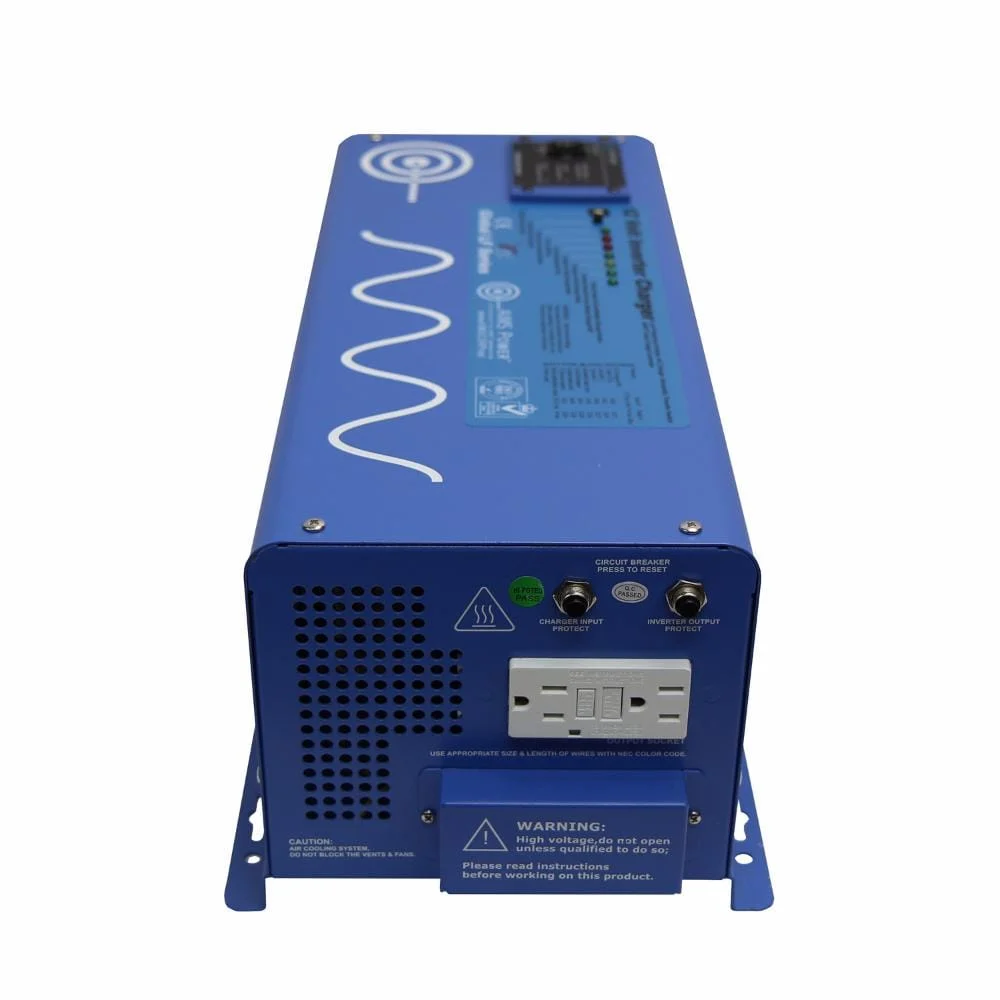 Aims PICOGLF30W12V120V 3000 Watt 12 Volt Low Frequency Pure Sine Inverter Charger
