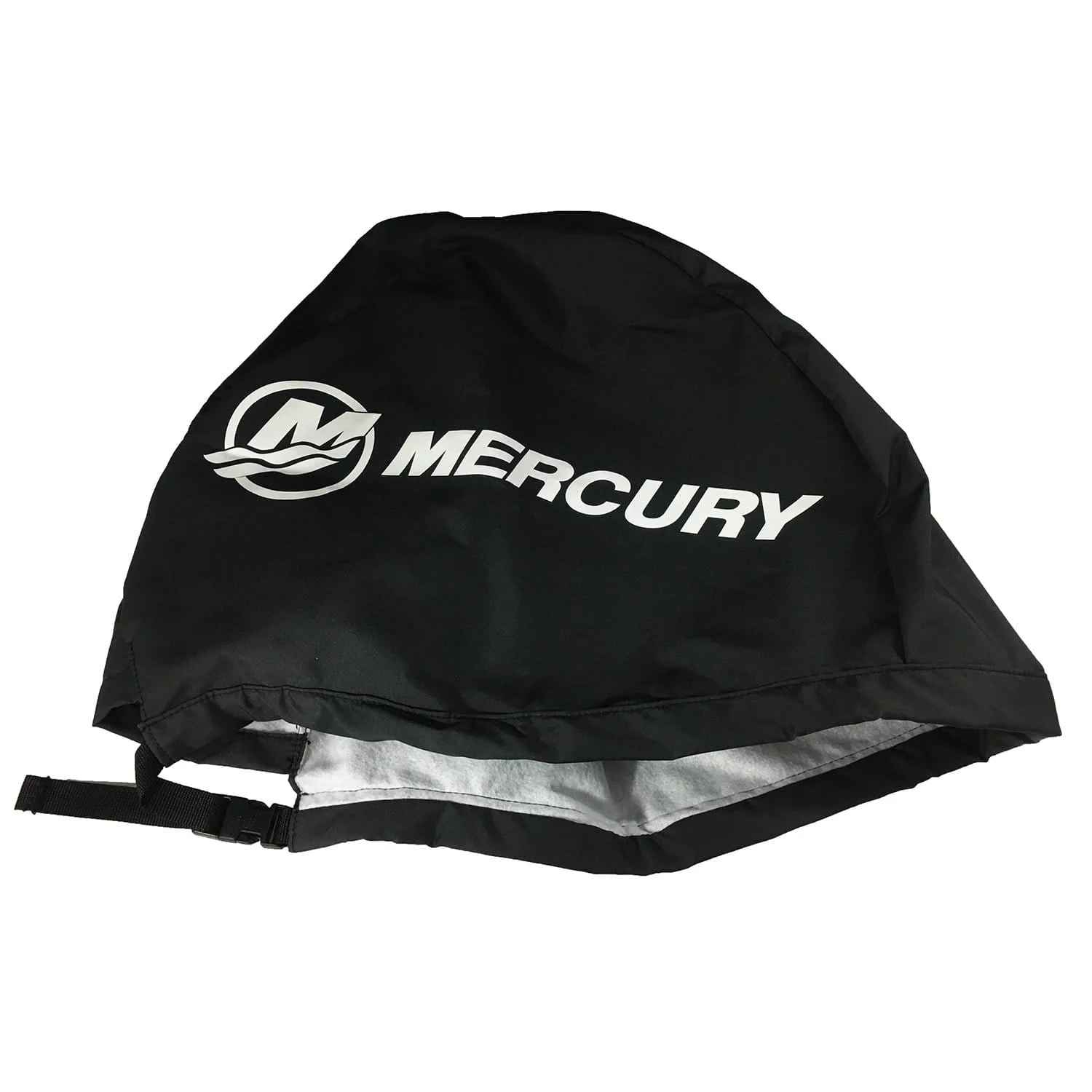 Attwood 105683 Custom-Fit 4-Stroke 12 HP EFI Black Polyester Mercury Motor Cover