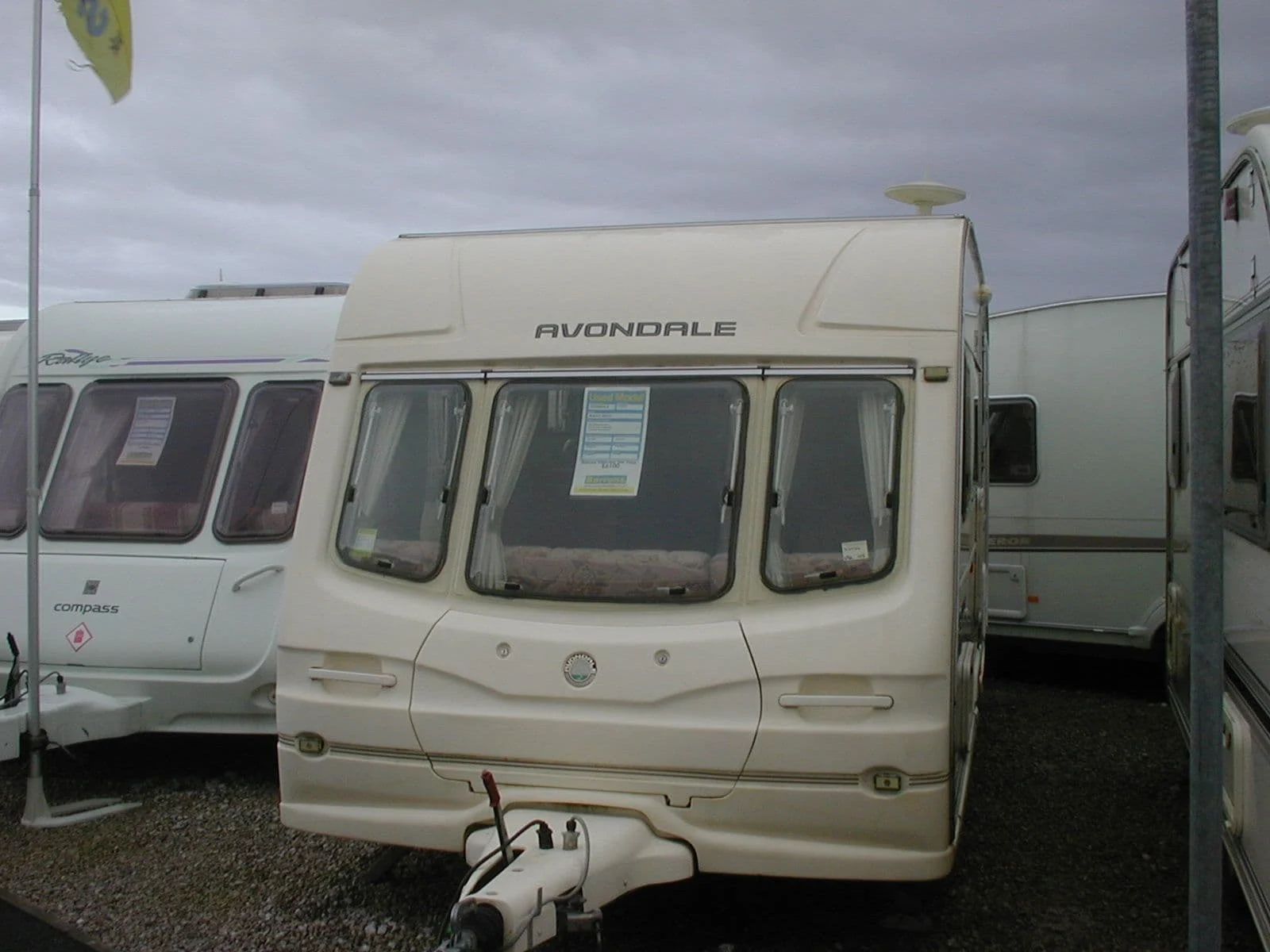 Avondale Caravan Front Panel & Locker Lid 003 - Premium Fibreglass Set