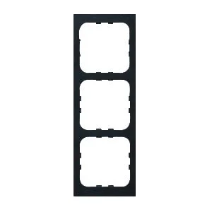 C-Line CG Range 3 Way Faceplate in Matt Black PO407
