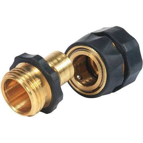 Camco 20135 Brass Hose Quick Connect