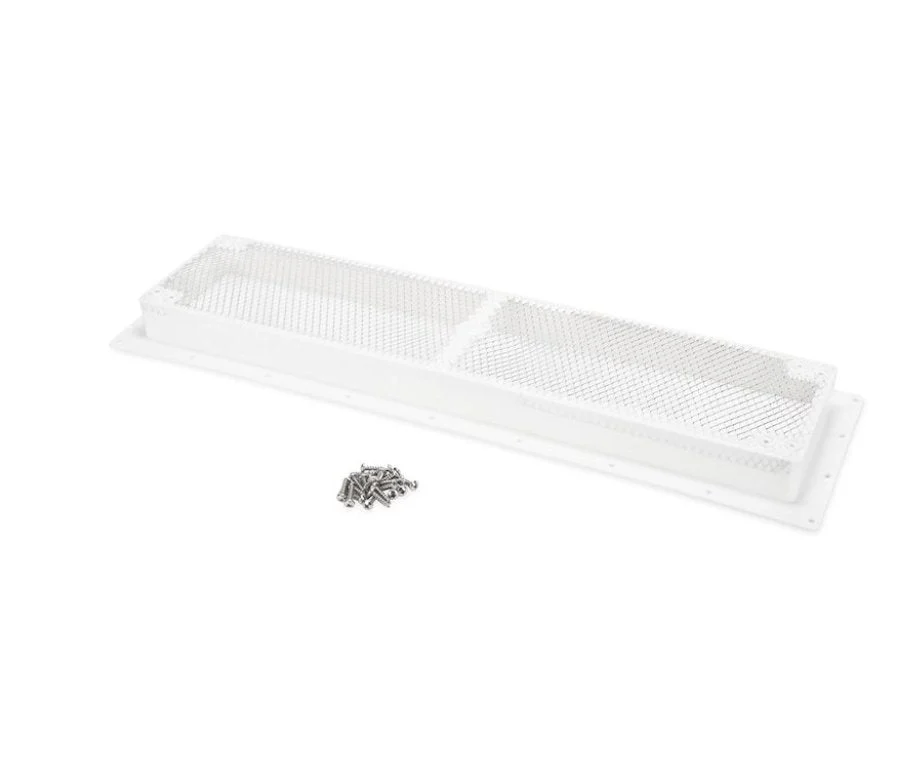 Camco 42161Refrigerator Vent Base (Base Only), Polar White