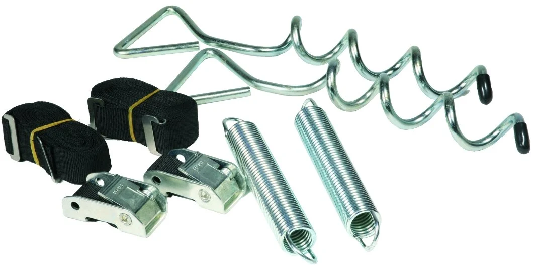 Camco 42593 Awning Anchor Kit- w/Pull Tension Straps