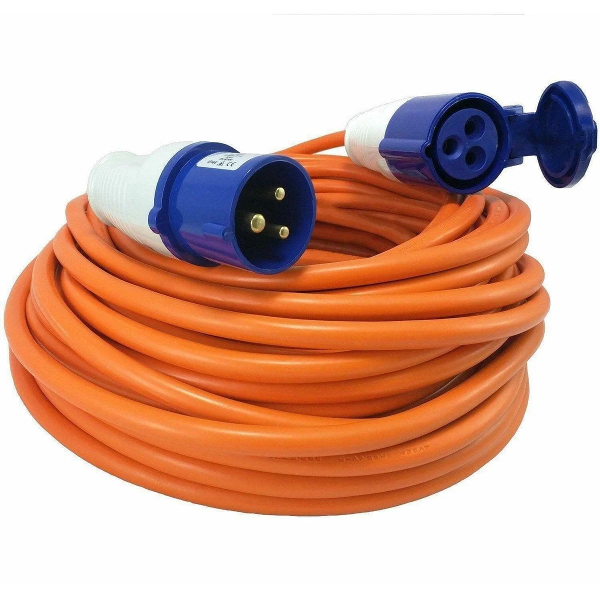 Caravan 25m Hook Up Extension Cable 230V 3pin Mains Electric Lead 1.5mm J249