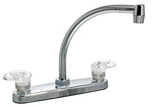 Catalina 8" Two Handle High-Arc Kitchen Faucet by Valterra