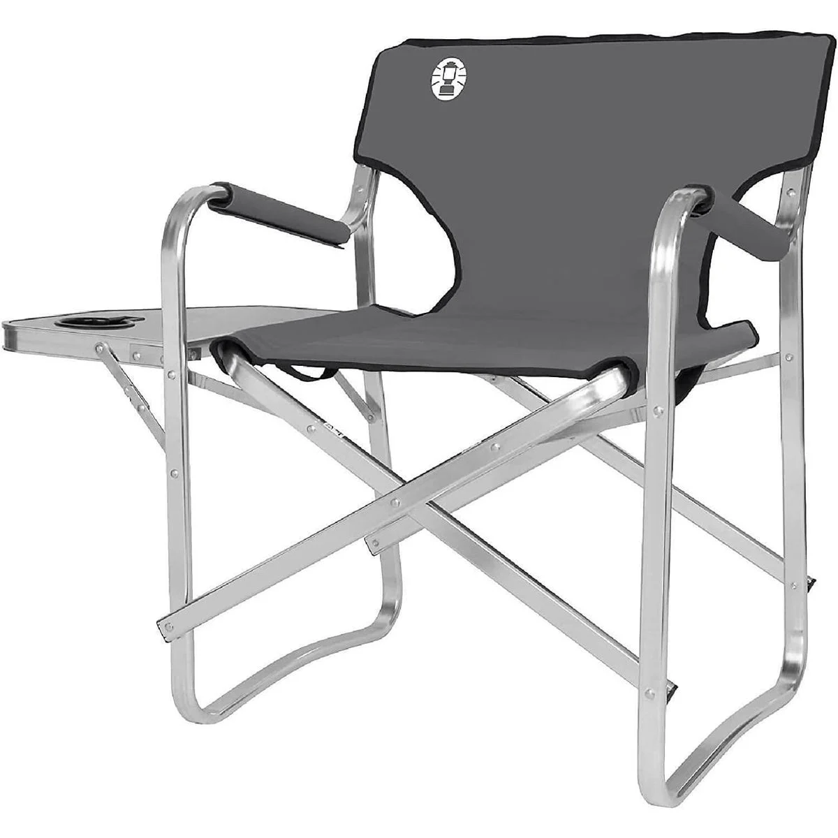 Coleman Deck Chair with Table Camping Garden Outdoors Seating Furniture Aluminum