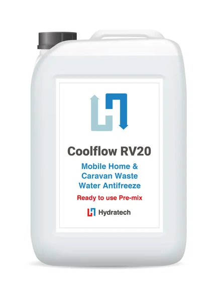 Coolflow RV20 - Ready-To-Use Caravan & Mobile Home Wastewater Antifreeze