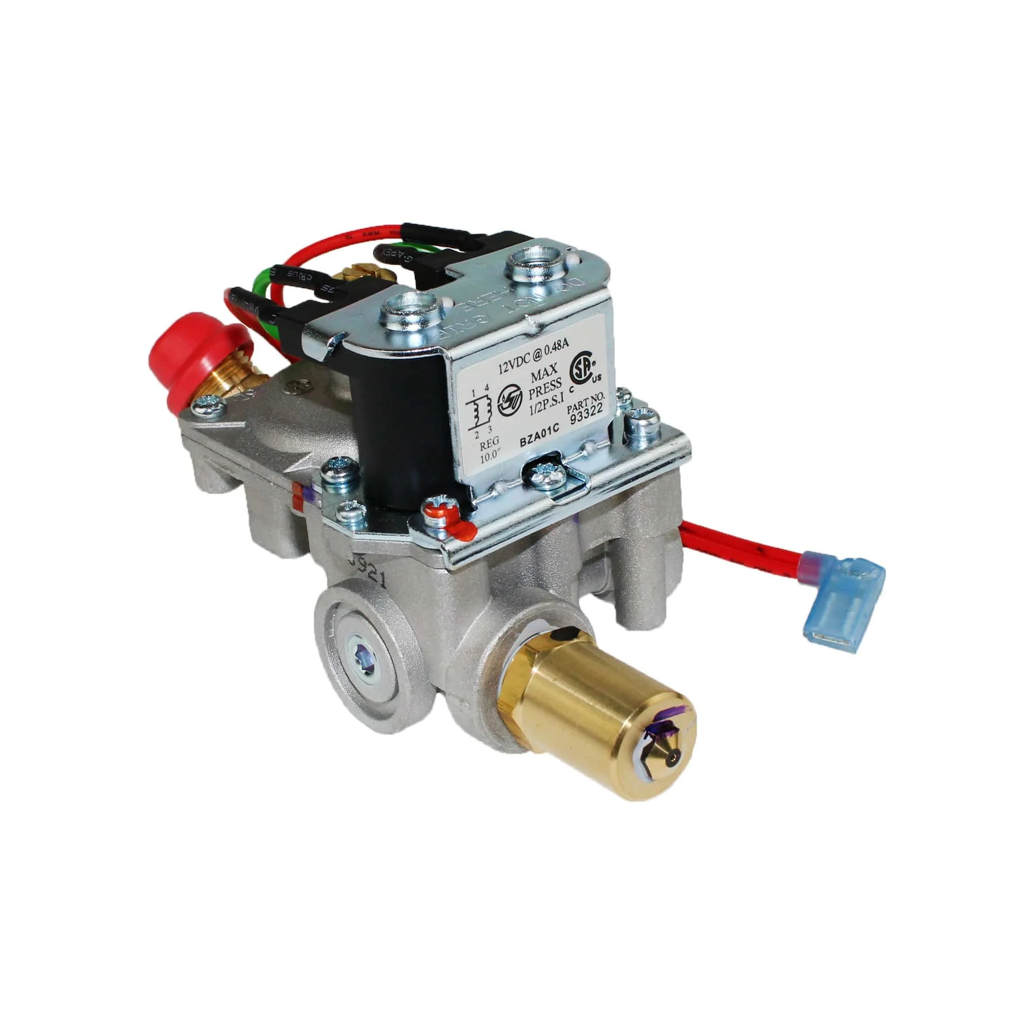 Dometic 92089 Gas Assembly Valve for 10 Gallon Water Heaters