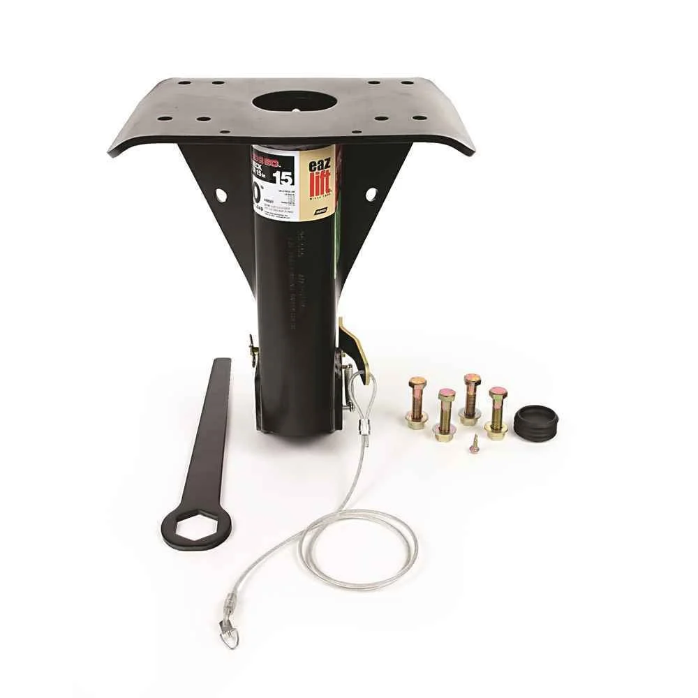 Ea-Z-Lift 15 Inches 15" Gooseneck Adapter, Includes All Installation Parts and Hardware (48501)