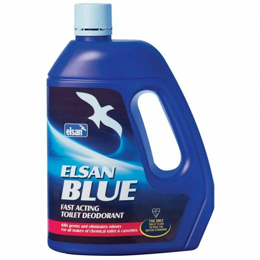 Elsan 2L Blue Perfumed Toilet Fluid Chemical