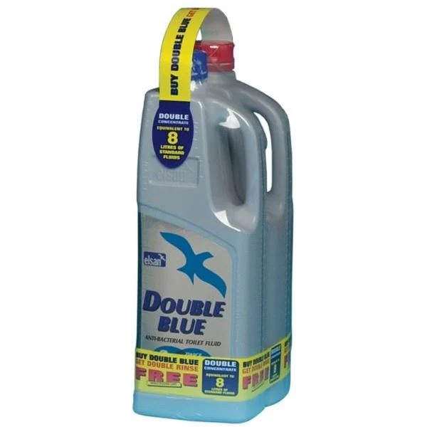 Elsan Blue & Pink Twin Pack 2L Toilet Fluid Cleaner