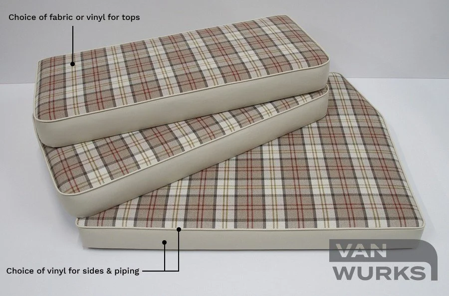 'Essentials' 3-Piece Bed Cushions Set - Range A