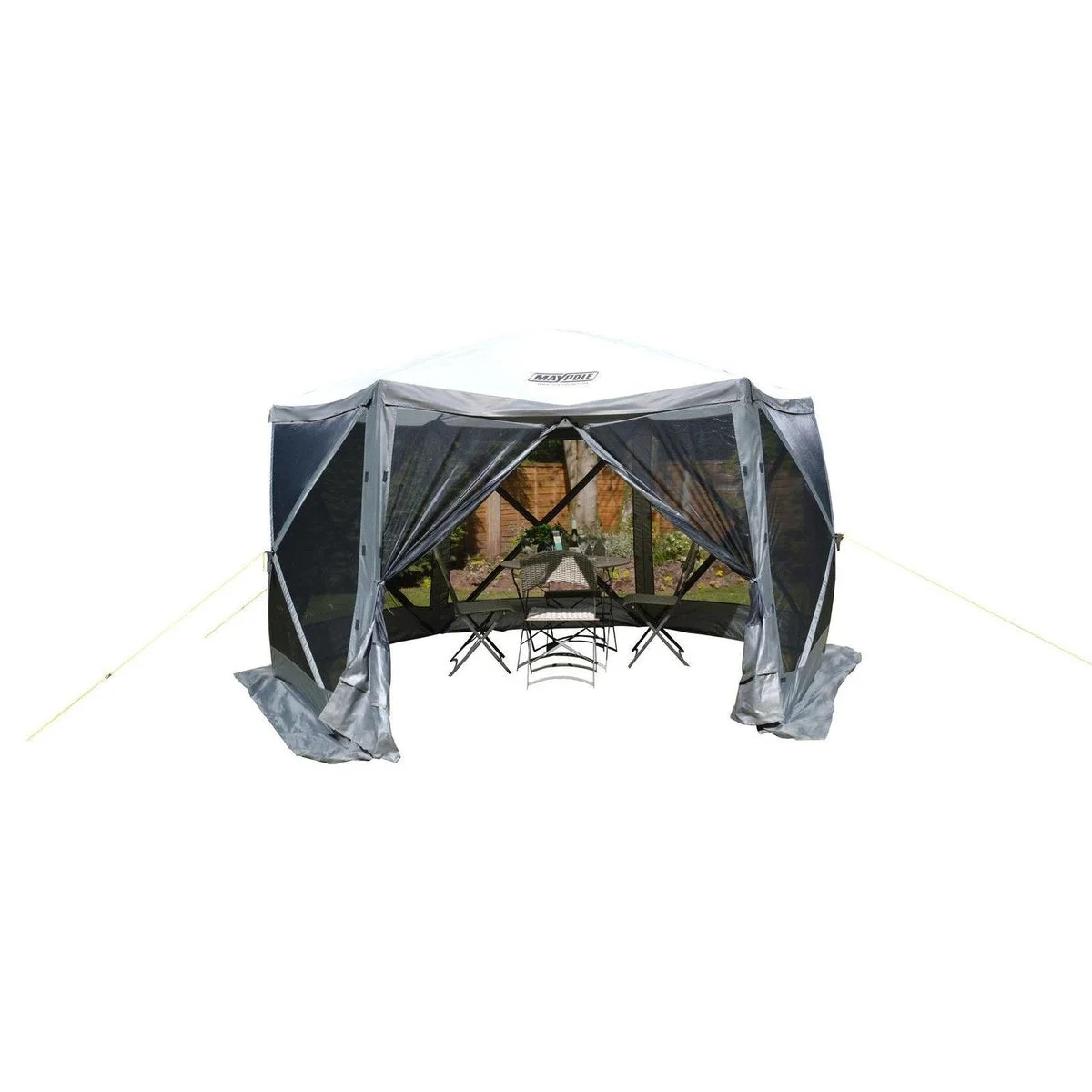 Event Garden Gazebo 3.6m x 3m Outdoor Marquee Party Tent Shelter Pavilion