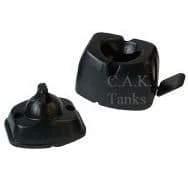 EXTERNAL RELEASE DOOR RETAINER -BLACK