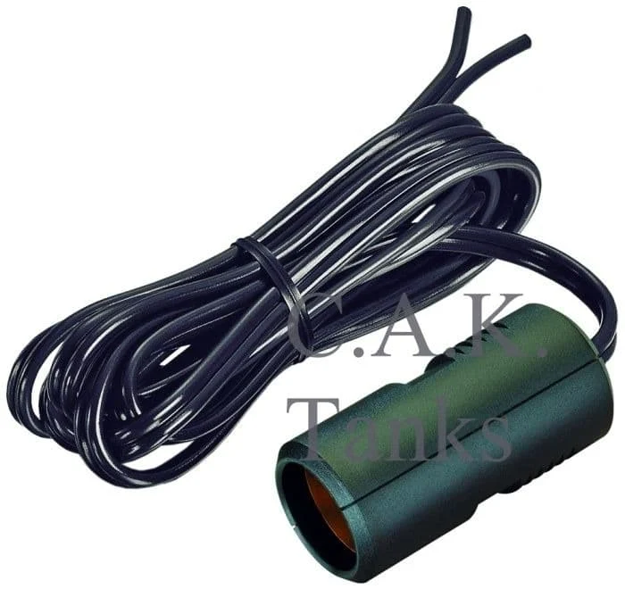 FEMALE AUTO SOCKET WITH EXTENSION CABLE