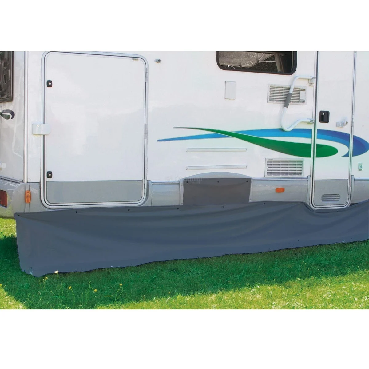 Fiamma 550 X 60 Cm Skirting For Motorhome Privacy Protection Wind Rain Draught 98655-090