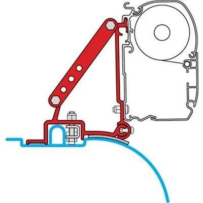 Fiamma Adapter Brackets Ducato Jumper Boxer Van H2 for F45 F70 Awnings 98655-680