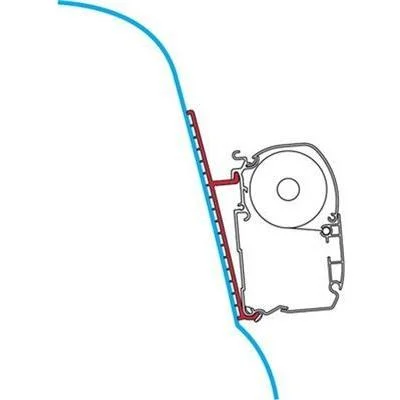 Fiamma Awning Fixing Kit Fibre Glass Roof Vehicles Motorhome Campervan Caravan 98655-744
