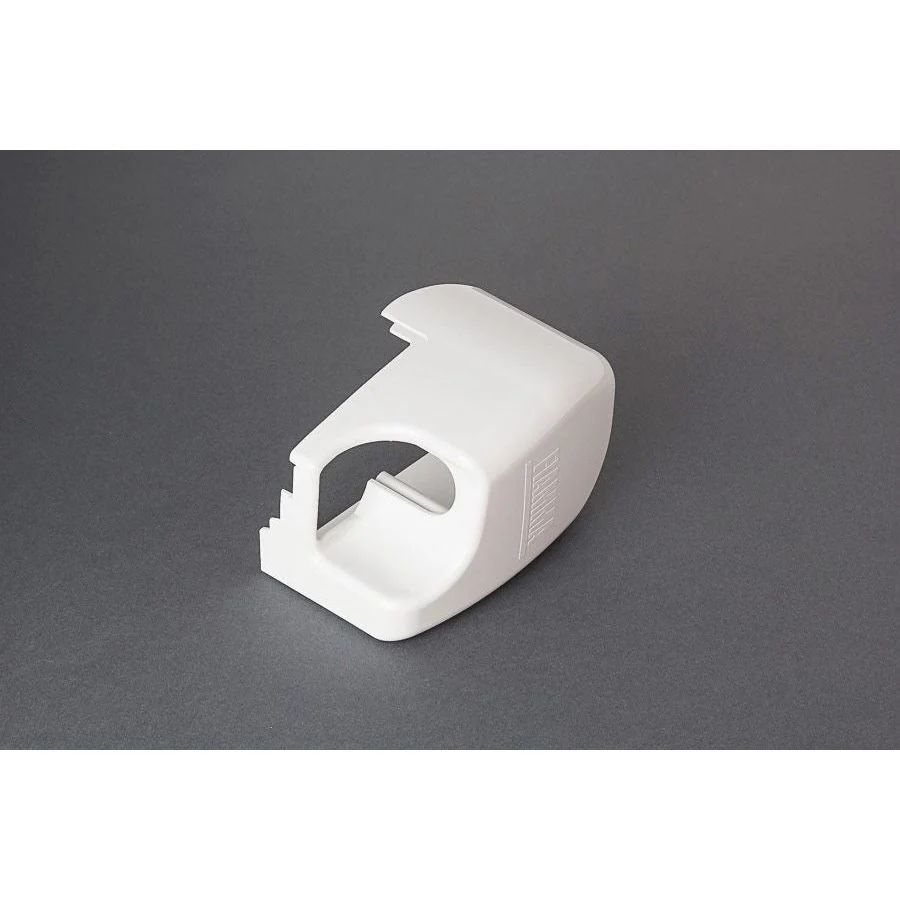 Fiamma F45Ti right hand outer end cap in polar white (98655-145)