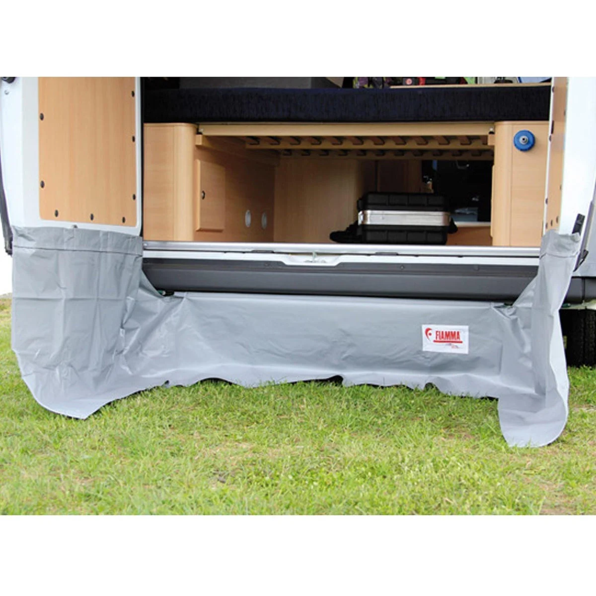 Fiamma Rear Door Skirting For Fiat Ducato Camper Van Skirt Wind Rain Protection 06469-01-