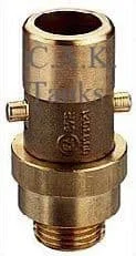 Gas LPG TANK ADAPTOR THREADED TO FILL FROM BAYONET