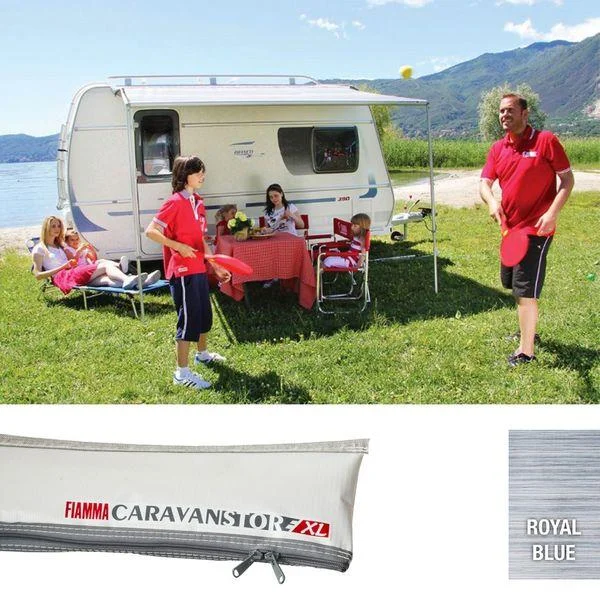 Grey Caravanstore 440 XL Royal Blue Fabric