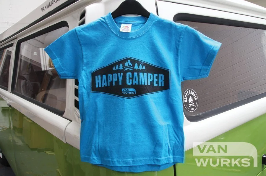 'Happy Campers' Forest Fire Kids T-Shirt