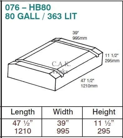 HB80 TANK