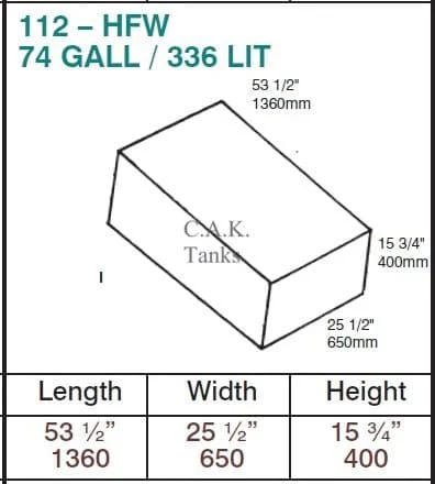 HFW TANK