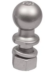 HUSKY TOWING 2 Ball 6000 LB Gross Towing Capacity 1 Shank Diameter Chrome Steel Packaged 34918