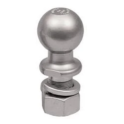 HUSKY TOWING 2516 Ball 12K Gross Cap 114 Shank Dia 258 Length Raw Steel Unpackaged 30255