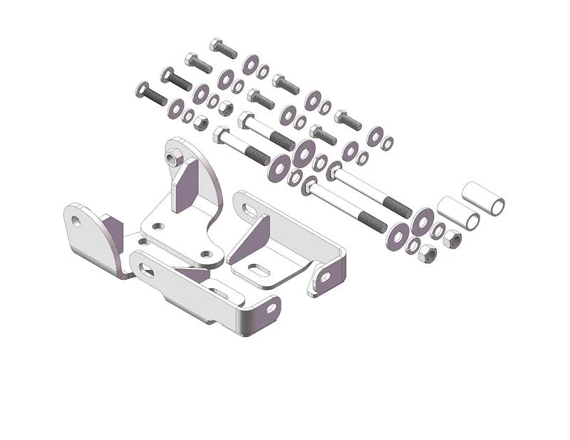 HUSKY TOWING Fifth Wheel Trailer Hitch Mount Kit 32556